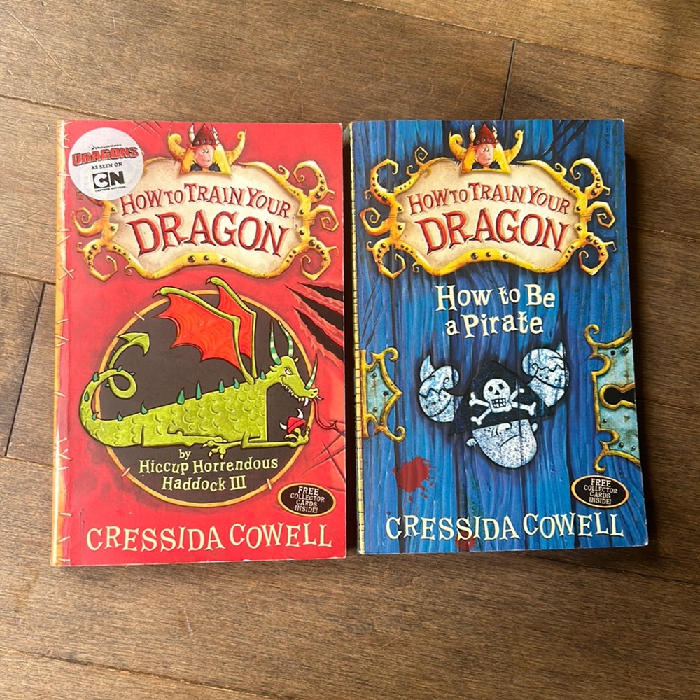 How to Train Your Dragon Books